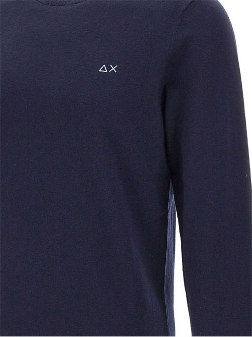 Maglia uomo girocollo navy SUN 68 | K4514107